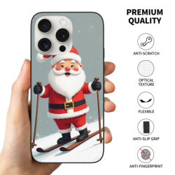 聖誕老人滑雪主題 iPhone 15 Pro/Pro Max 手機殼 - OKOMALL